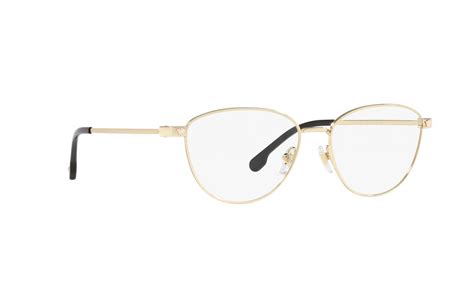 versace ve1253 1252|Versace™ VE1253 1252 52 Pale Gold Eyeglasses .